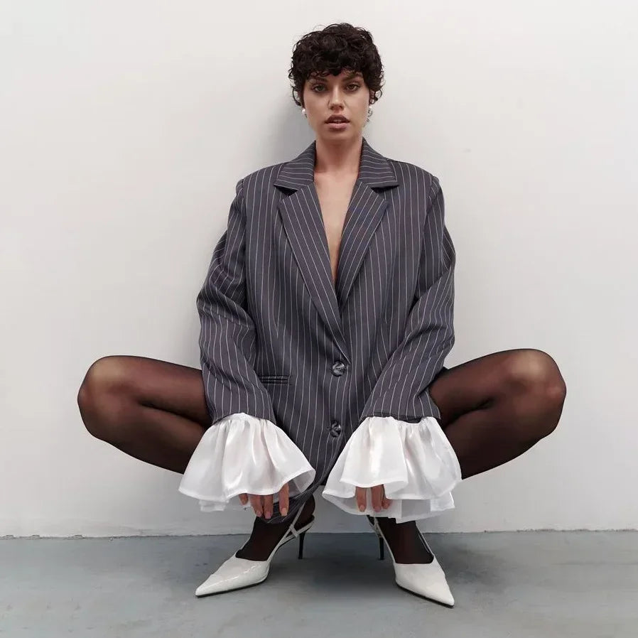 Burgundy Women's Blazer