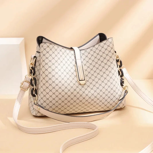 DeCorys Leather Bucket Bag