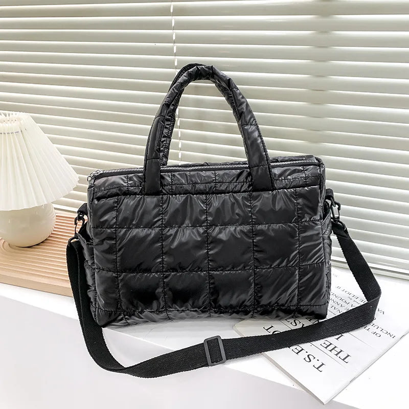 DeCorys Luxury Space Padded Cotton Handbag